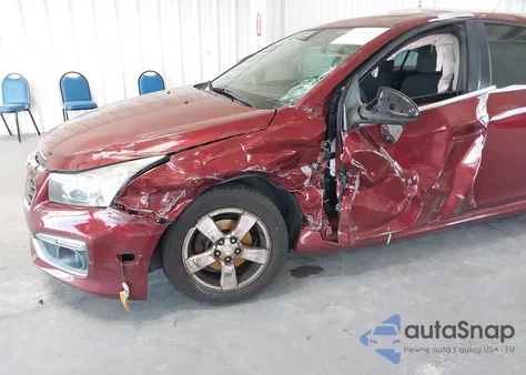 2015 Chevrolet Cruze 1Lt Auto из США, поврежденный, VIN 1G1PC5SBXF7269343